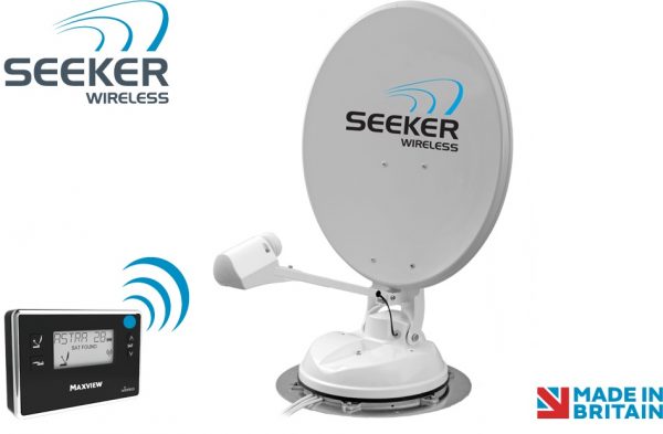 65cm Seeker Wireless Fully Automatic Roof Mounted Satellite